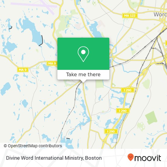 Divine Word International Ministry map