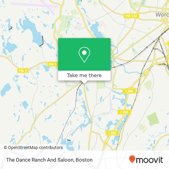 The Dance Ranch And Saloon map