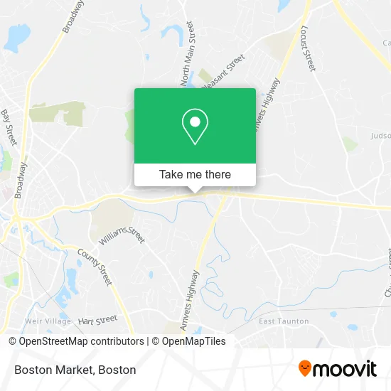 Boston Market map