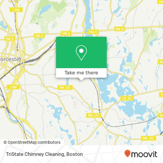 Mapa de TriState Chimney Cleaning