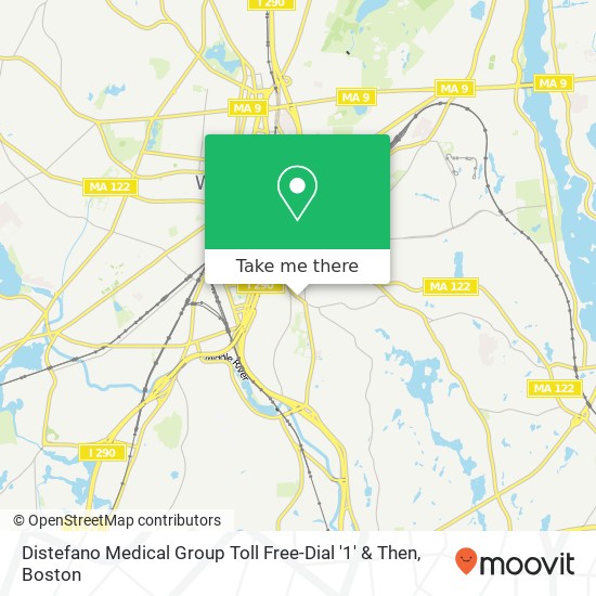 Distefano Medical Group Toll Free-Dial '1' & Then map