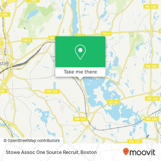 Stowe Assoc One Source Recruit map
