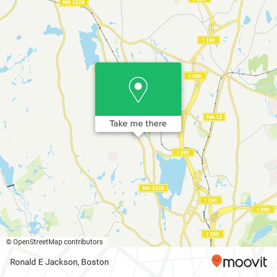 Mapa de Ronald E Jackson
