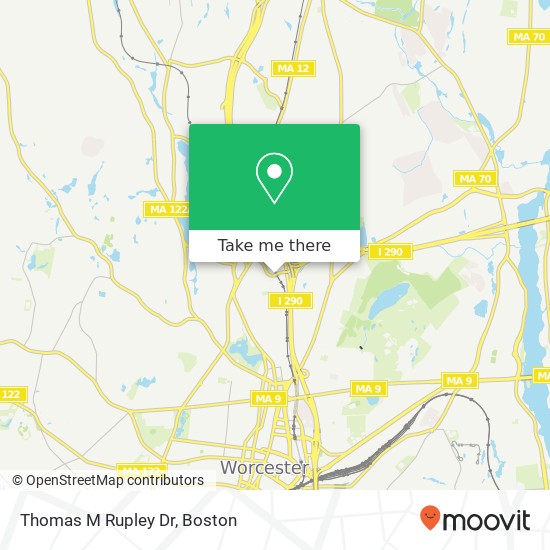 Thomas M Rupley Dr map