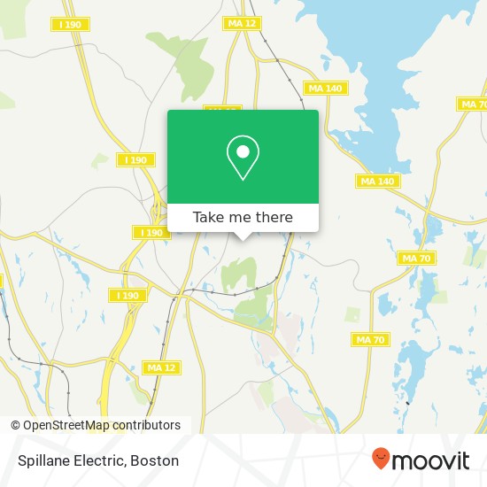 Mapa de Spillane Electric