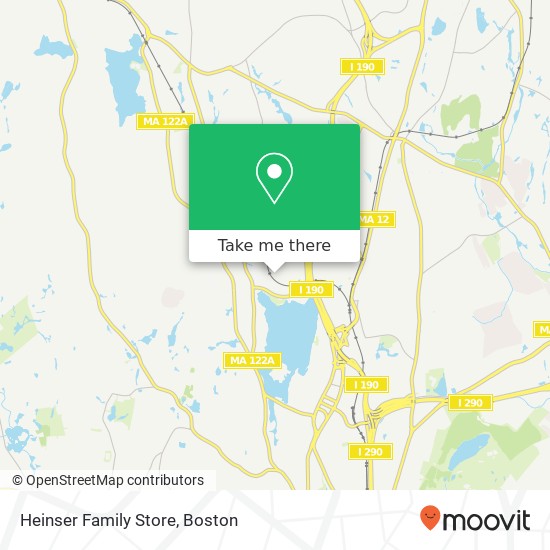 Heinser Family Store map