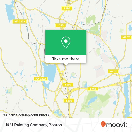 J&M Painting Company map