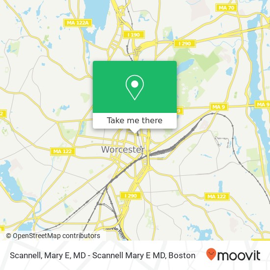 Scannell, Mary E, MD - Scannell Mary E MD map