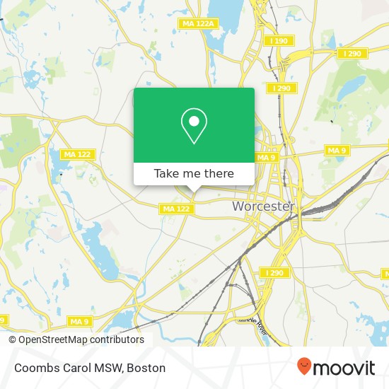 Coombs Carol MSW map