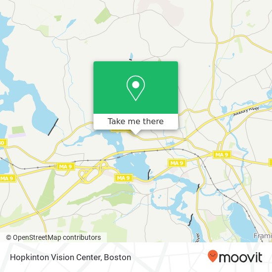 Mapa de Hopkinton Vision Center