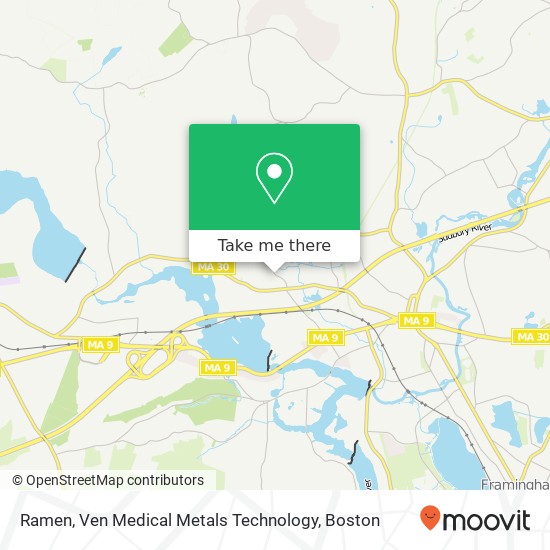 Ramen, Ven Medical Metals Technology map