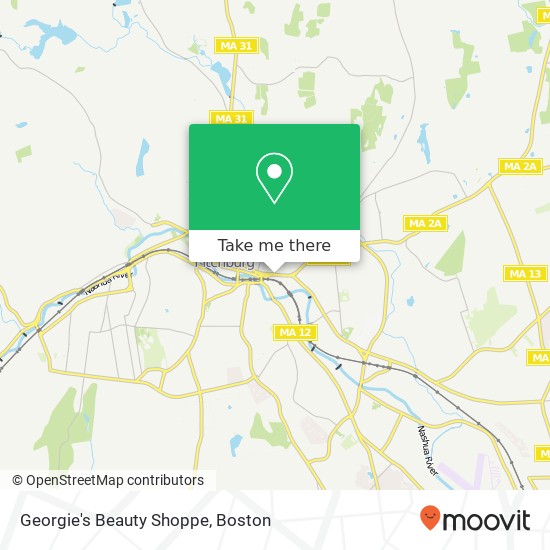 Georgie's Beauty Shoppe map