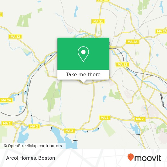 Arcol Homes map