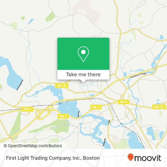 Mapa de First Light Trading Company, Inc.