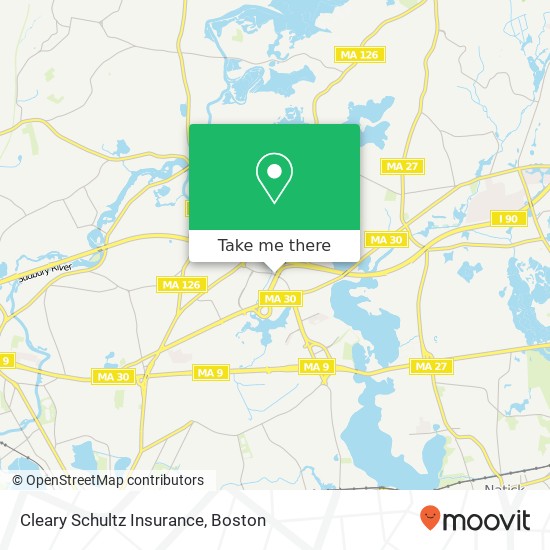 Mapa de Cleary Schultz Insurance