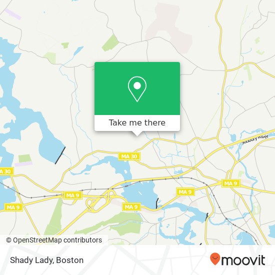 Shady Lady map