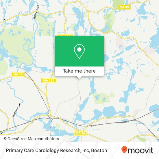 Mapa de Primary Care Cardiology Research, Inc