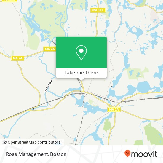 Ross Management map