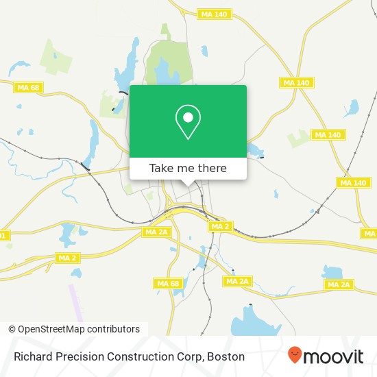 Richard Precision Construction Corp map