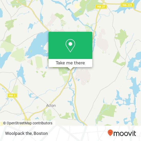 Mapa de Woolpack the