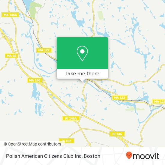 Polish American Citizens Club Inc map