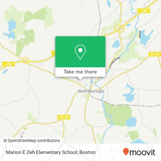 Mapa de Marion E Zeh Elementary School