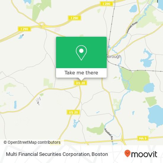 Mapa de Multi Financial Securities Corporation