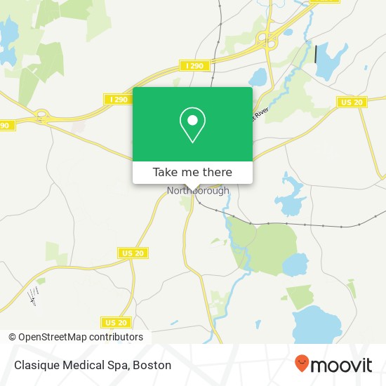 Clasique Medical Spa map