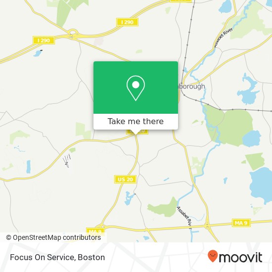 Mapa de Focus On Service
