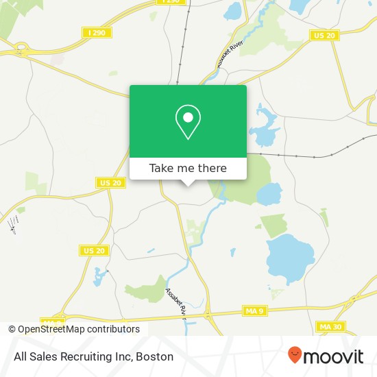 Mapa de All Sales Recruiting Inc