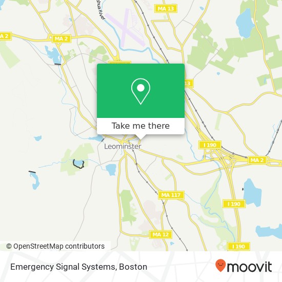 Emergency Signal Systems map