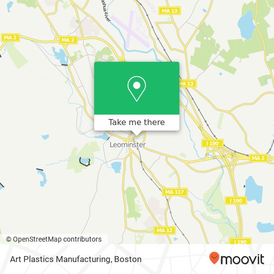 Art Plastics Manufacturing map