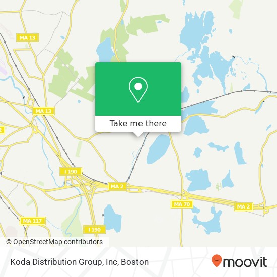 Koda Distribution Group, Inc map