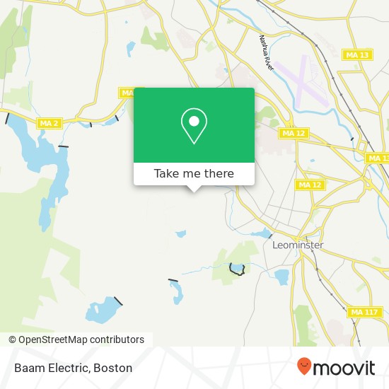 Baam Electric map