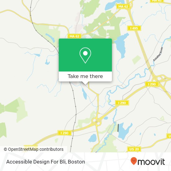 Accessible Design For Bli map