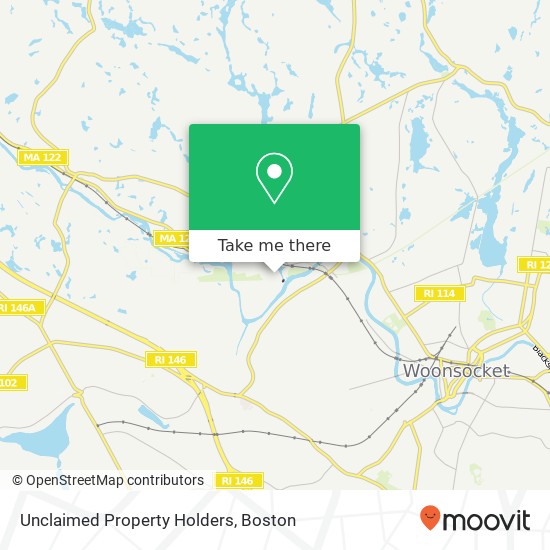 Unclaimed Property Holders map