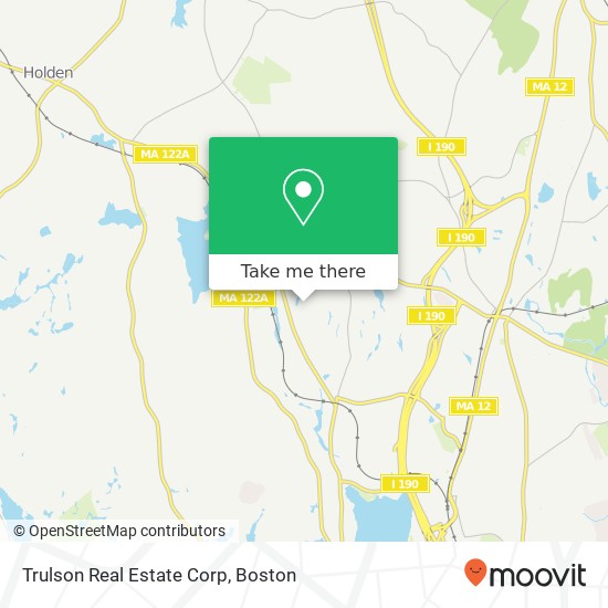 Trulson Real Estate Corp map