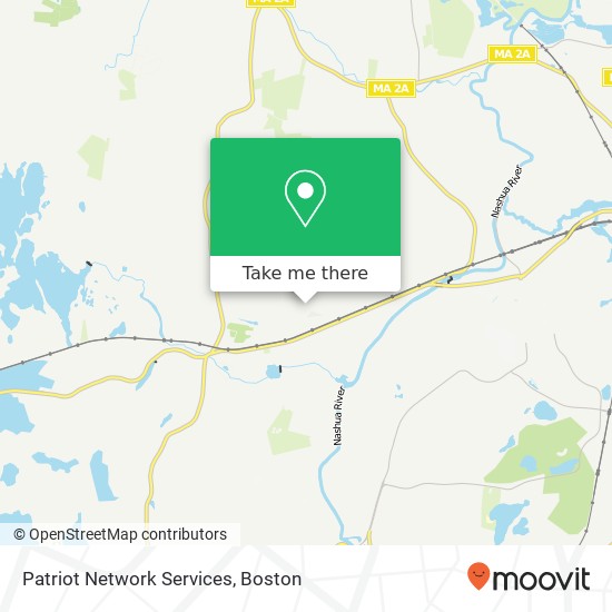 Mapa de Patriot Network Services