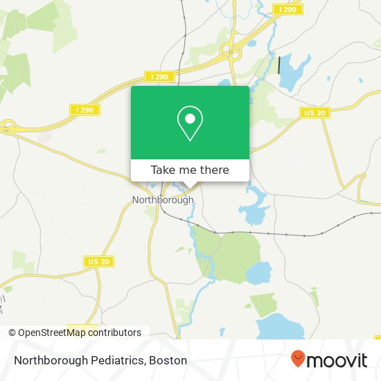 Northborough Pediatrics map