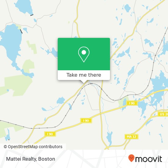 Mattei Realty map