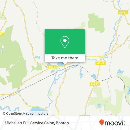 Michelle's Full Service Salon map