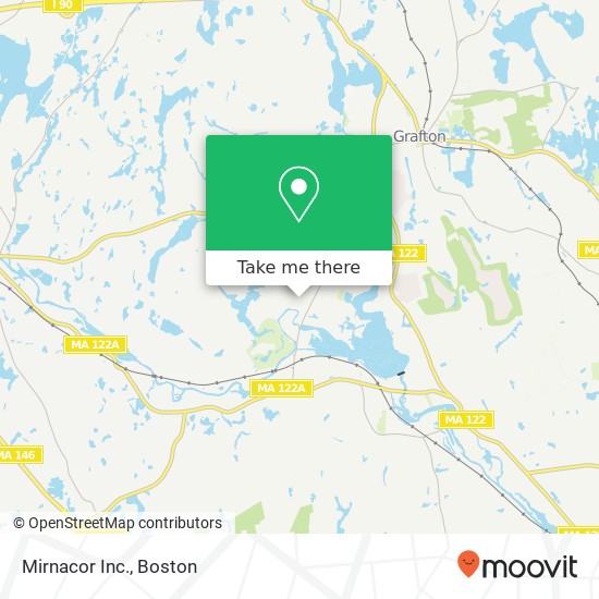 Mirnacor Inc. map