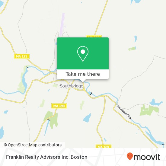 Franklin Realty Advisors Inc map