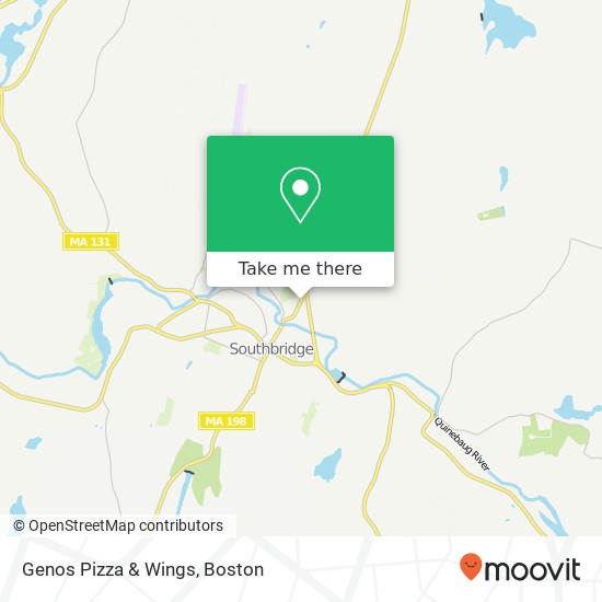 Genos Pizza & Wings map