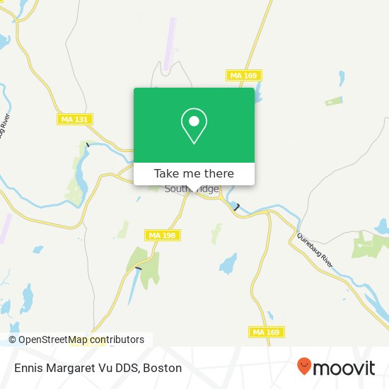 Mapa de Ennis Margaret Vu DDS