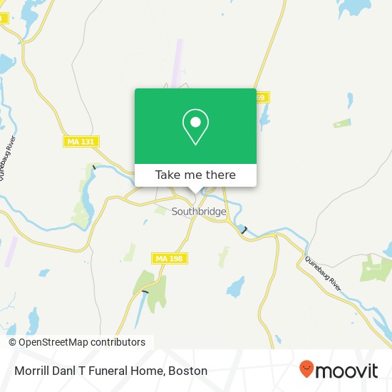 Mapa de Morrill Danl T Funeral Home