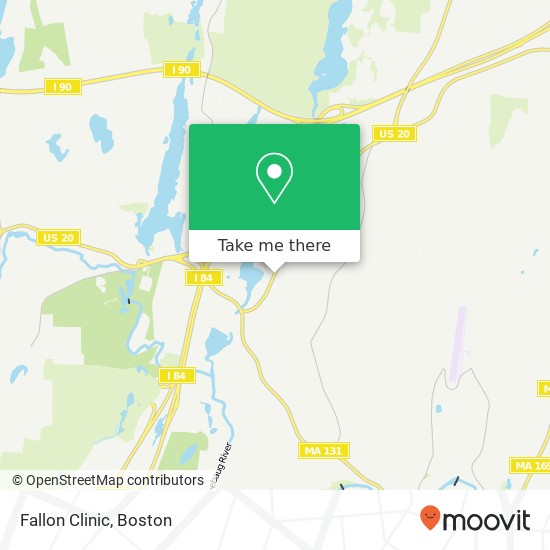 Fallon Clinic map