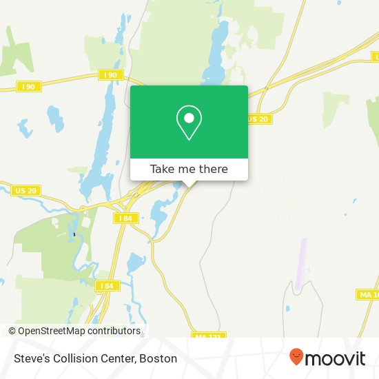 Mapa de Steve's Collision Center