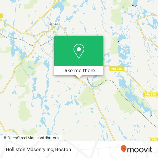 Holliston Masonry Inc map