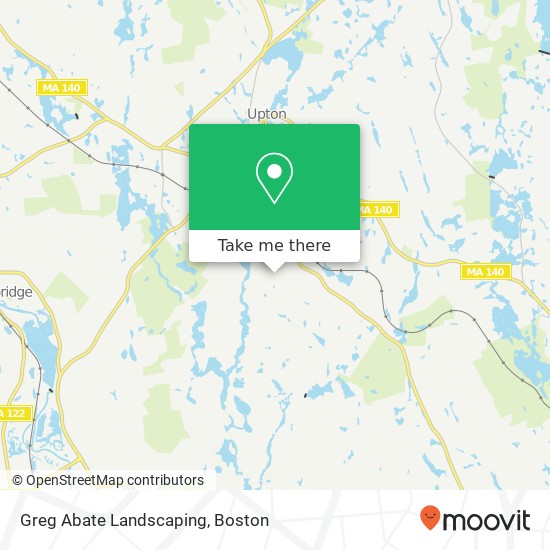 Mapa de Greg Abate Landscaping